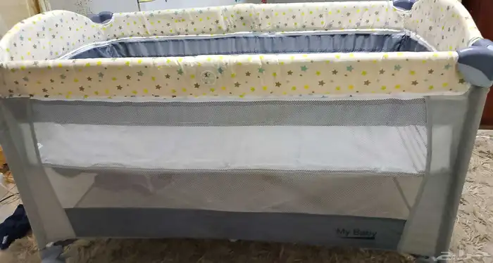 سرير اطفال جديد استعمال اسبوع فقط 1