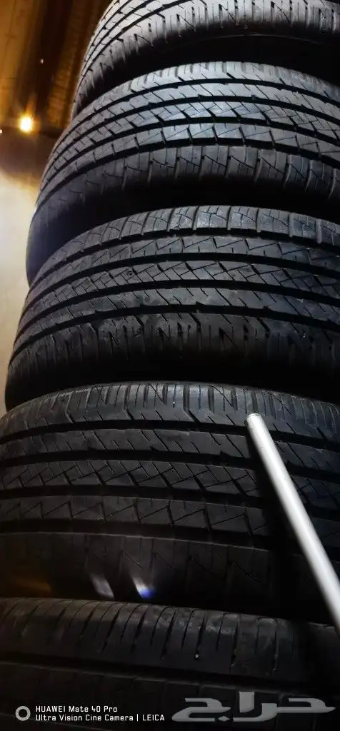 كفرات مستعمله المقاسات تحت بالوصف نظيفة شرط 3