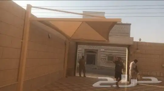 مظلات سواتر بيوت شعر قرميد هناجر مظله بيت شعر هنجر 5