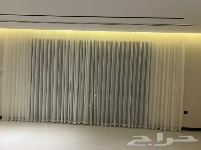 تفصيل ستائر ستاره ويفي فندقي لنن بلاك اوت كاتم للضوء وعازل ل 0