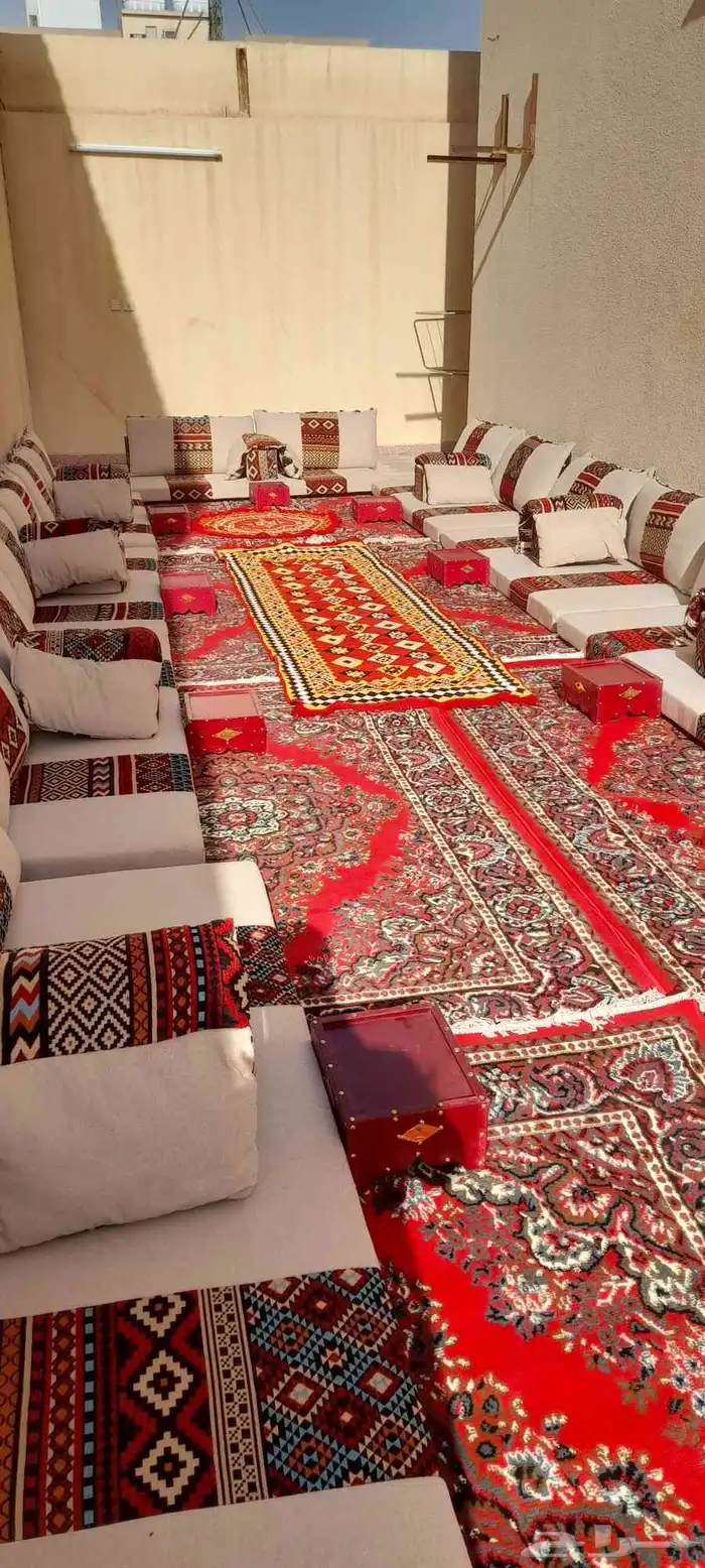 تاجير كنب وكراسي وطاولات وجلسات وفرشات 3