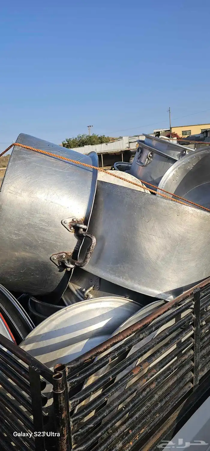 أدوات مطبخ كامل وقدور جميع الاحجام 0