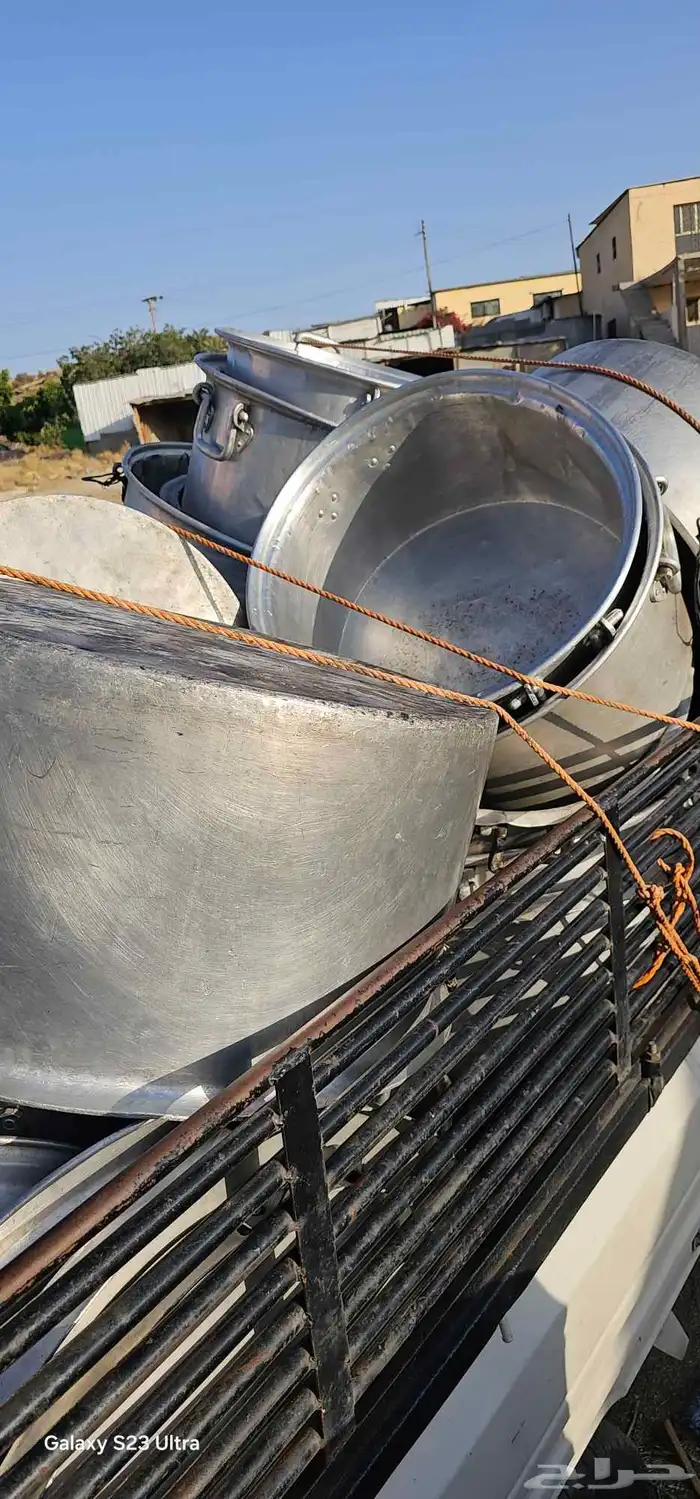 أدوات مطبخ كامل وقدور جميع الاحجام 1