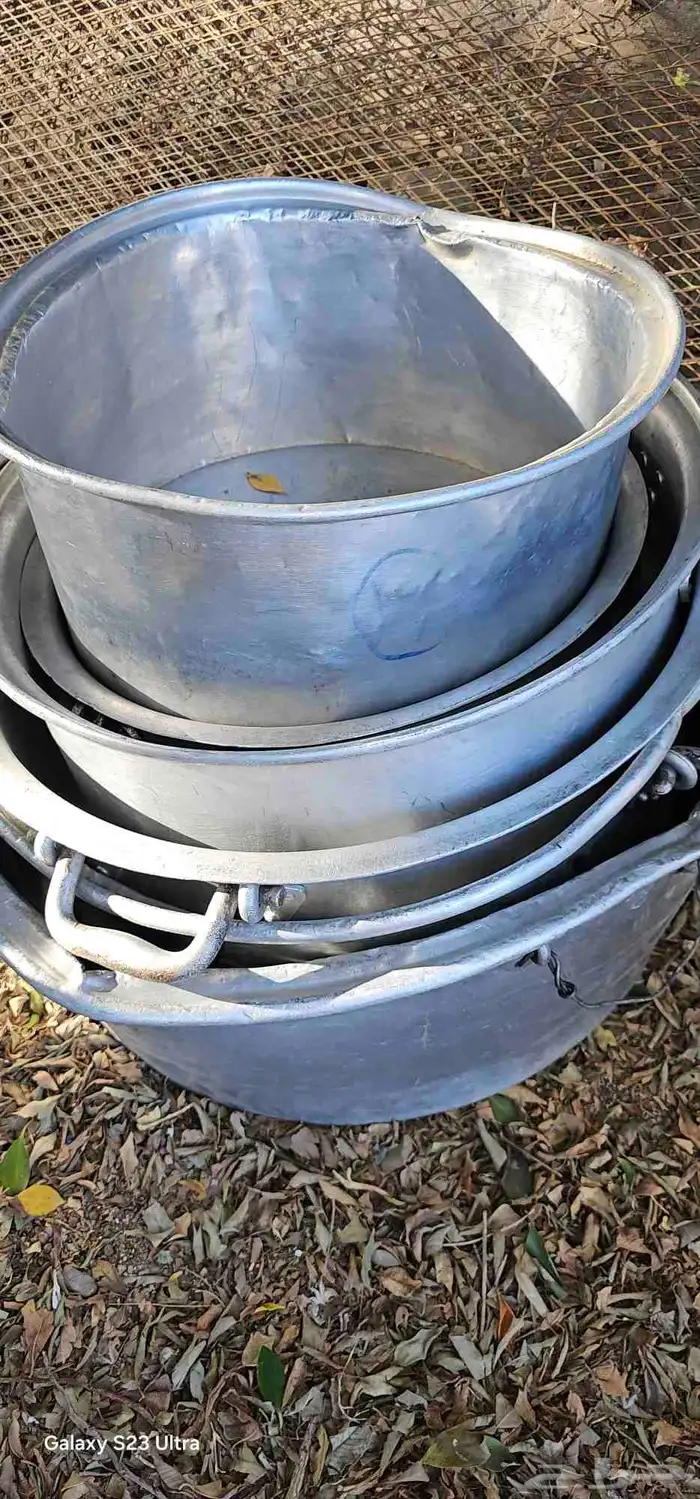 أدوات مطبخ كامل وقدور جميع الاحجام 5