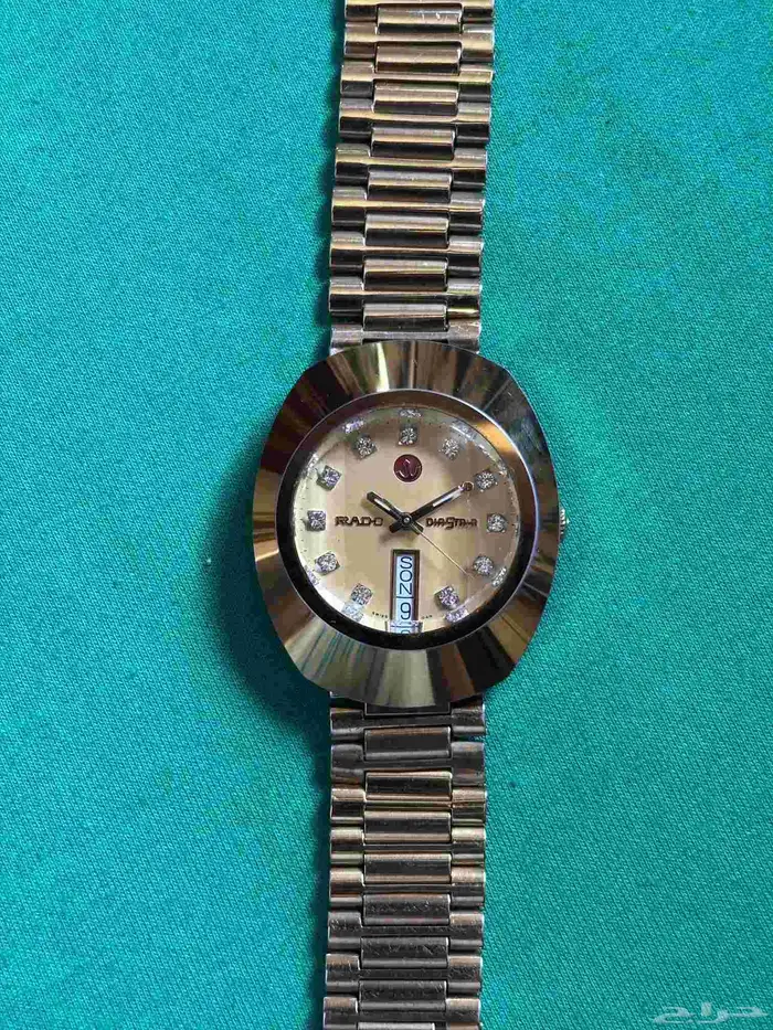 ساعة رادو دياستار ذهبي رجالي Rado diastar watch gold 0