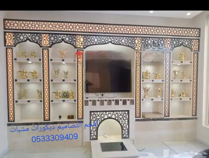 افخم ديكورات مشبات خيم مشبات 6