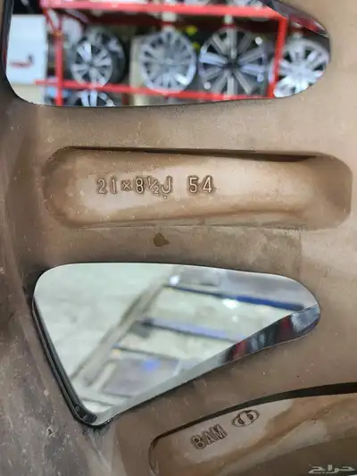 جنوط لكزس كروم LX570 من 2015 إلى 2021 مقاس 21 وكالة 5