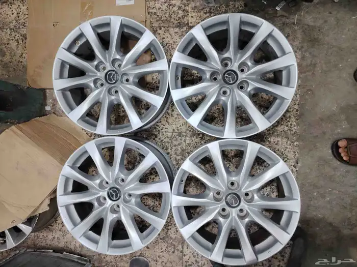 جنوط مازدا 6 اصلي وكاله مقاس 17 مديل 2014 2