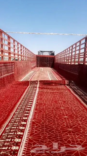تريلا 16متر لنقل الإبل و الهجن والحمولة الصناعية وكل الحمولة 4