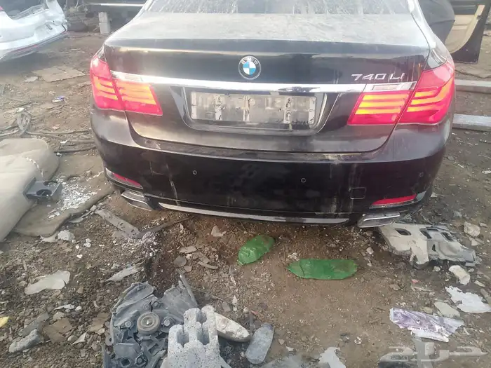 بي ام حجم 740. 2010 تشليح قطع غيار 6