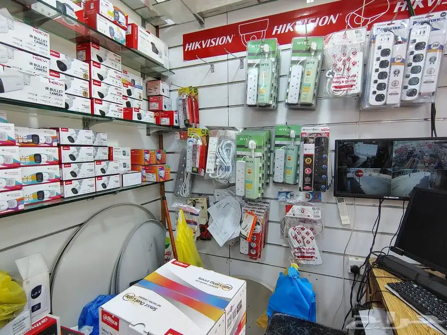 camera and satellite dish store 3