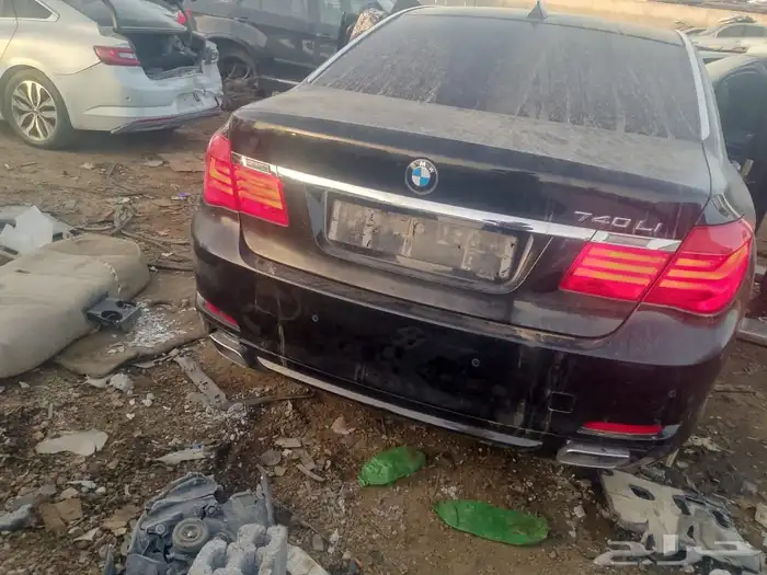 بي ام حجم 740. 2010 تشليح قطع غيار 7