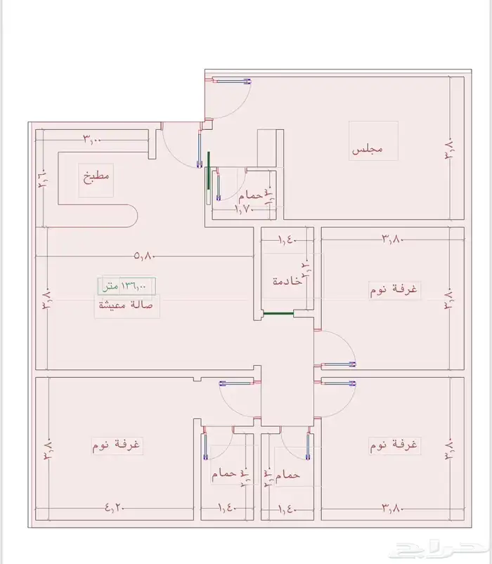 شقق فاخره للتمليك والاستثمار حي الواحه مخطط سندس 1