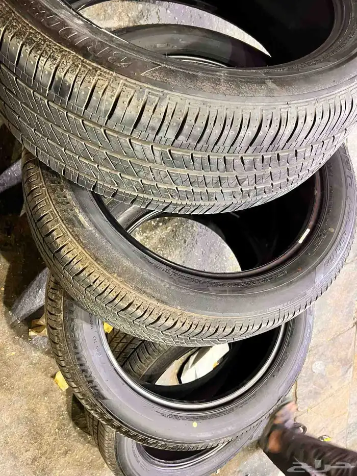 كفرات برجستون مقاس 255.50.20 وكاله مازدا تاريخ 23 7