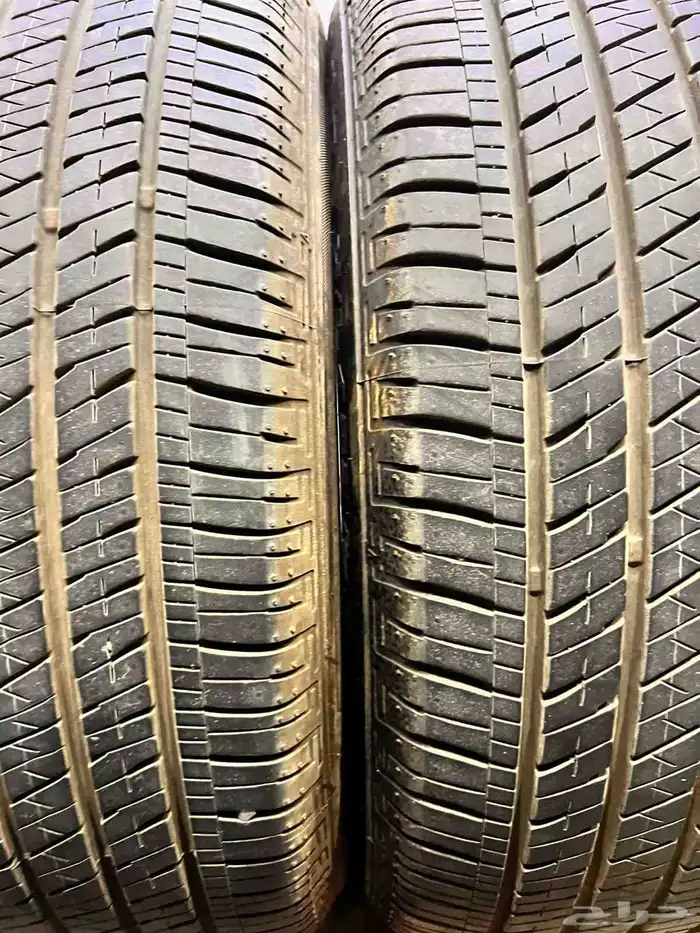 كفرات برجستون مقاس 255.50.20 وكاله مازدا تاريخ 23 9