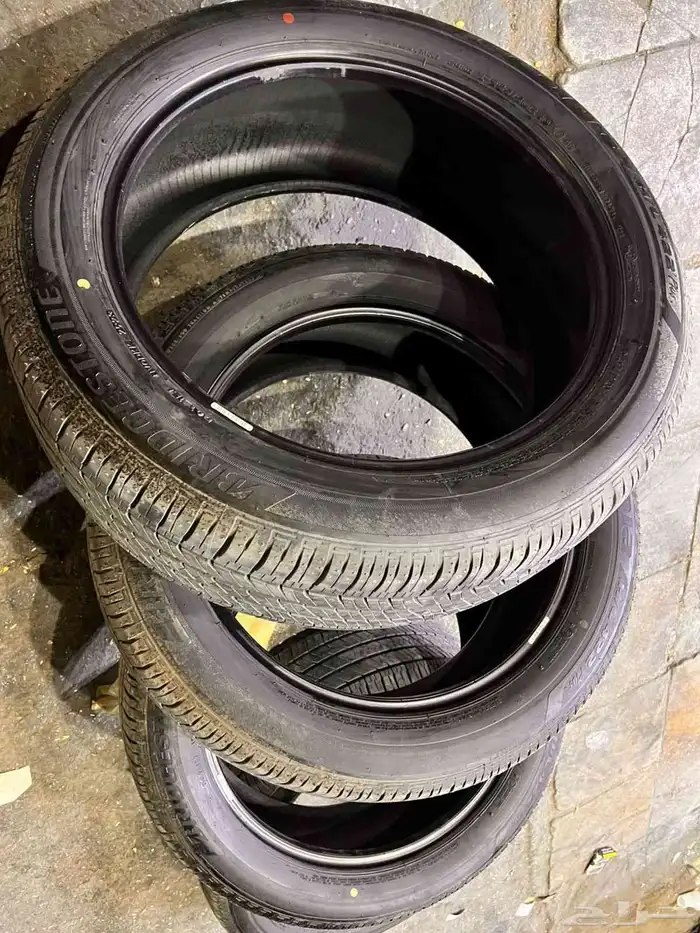 كفرات برجستون مقاس 255.50.20 وكاله مازدا تاريخ 23 6