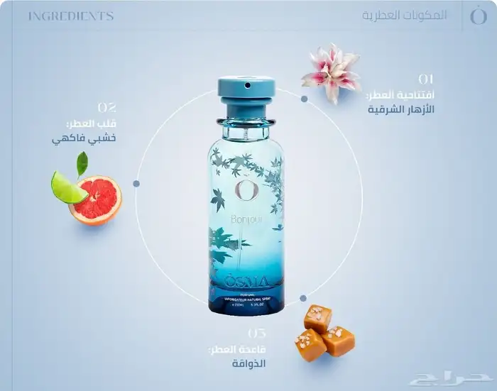 عطور من اوسما اصلية وفواحة على الشرط 7