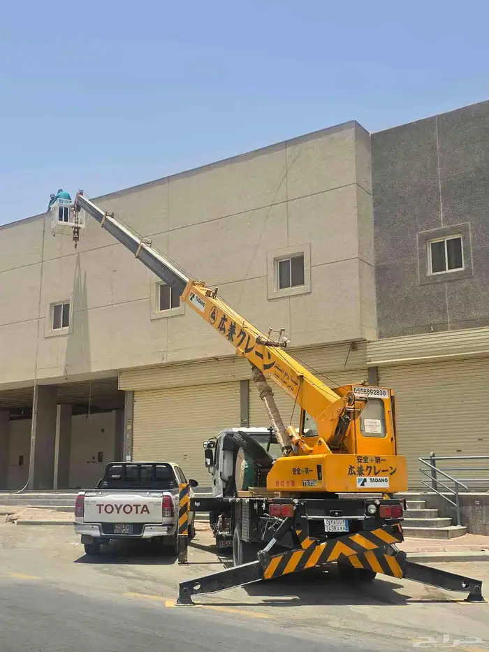 كرين 7 طن رافعه عمال كرين سله مان لفت سيزر لفت 2