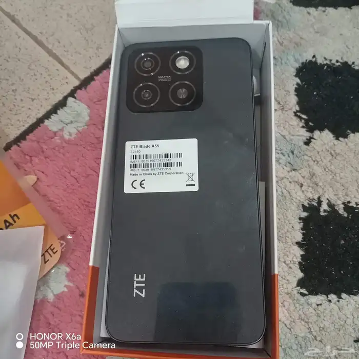 جوال زتي للبيع جديد ب كرتونه وشاحنه 1