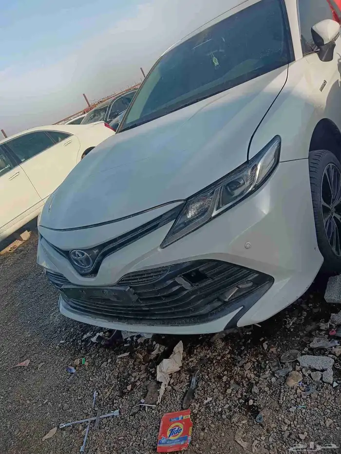 تشليح كامري 2020 هايبرد لبيع قطع غيار فقط 7