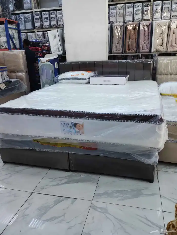 مراتب سرير نفرين سراير خشب تفصيل وجاهز جديده 11