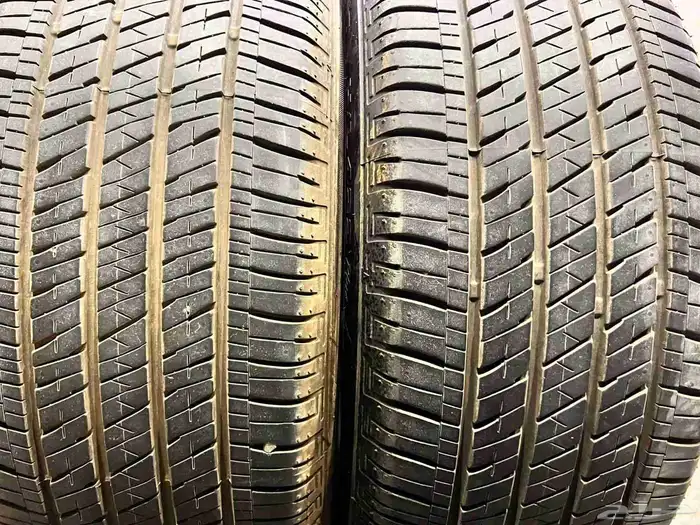 كفرات برجستون مقاس 255.50.20 وكاله مازدا تاريخ 23 0