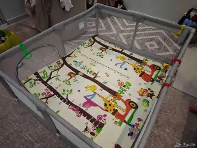Kid s Playpen including the playmat 0
