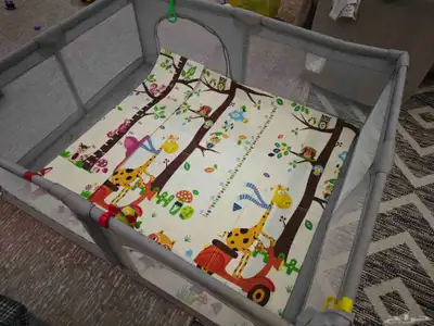 Kid s Playpen including the playmat 1