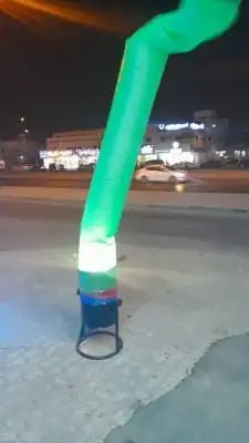 تاجير بالونات راقصه وإضاءات وبوابات ترأس كراسي وطاولات 3