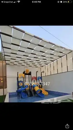 حداد مضلات وسواتر وبرجولات وبيوت الشعر وابواب وشبابيك 3