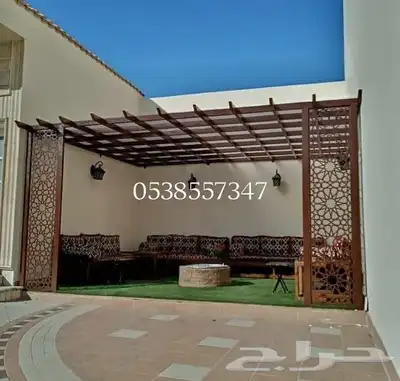 حداد مضلات وسواتر وبرجولات وبيوت الشعر وابواب وشبابيك 1