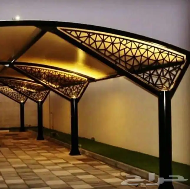 ساتر ومظلات جدة للسيارات والجلسات وتغطية الاحواش والممرات 3