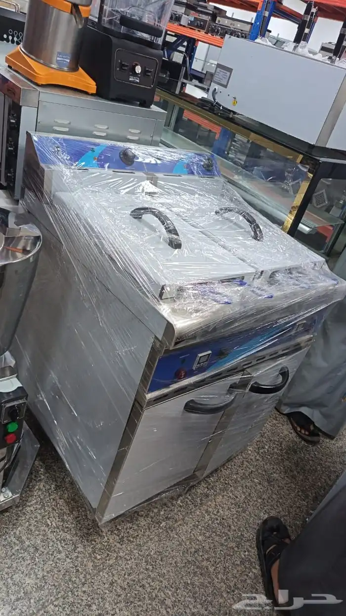 قلاية بطاطس 28 لتر حوضين كهرباء 3