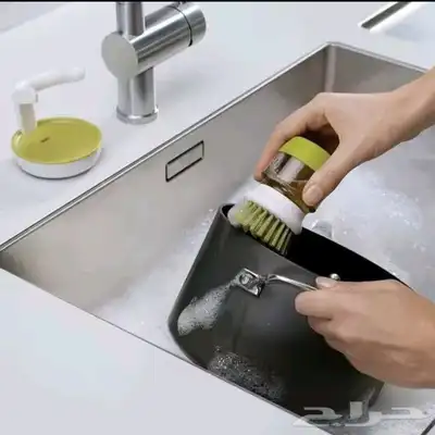 فرشة مطبخ لتنظيف المواعين 1