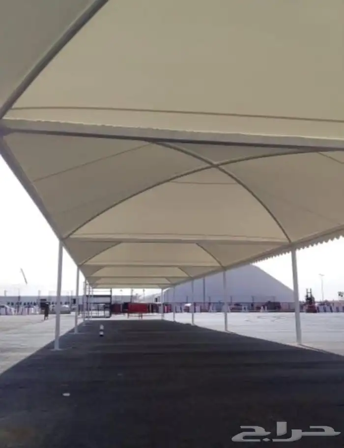 ساتر ومظلات جدة للسيارات والجلسات وتغطية الاحواش والممرات 2