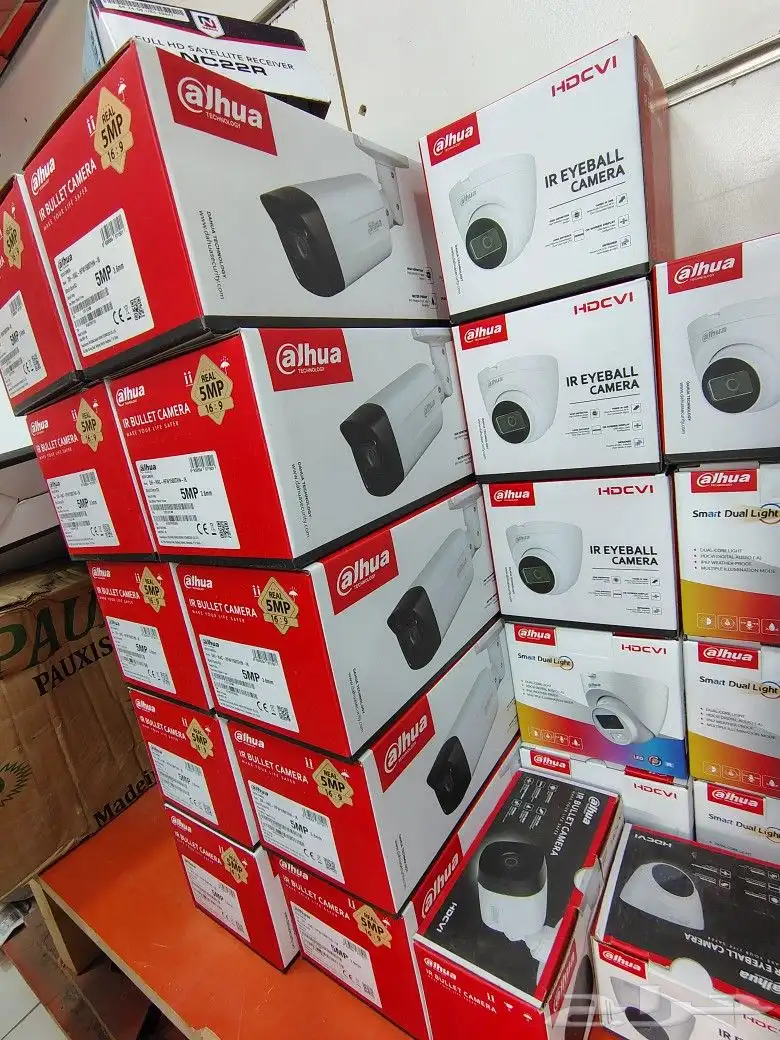 camera and satellite dish store 7
