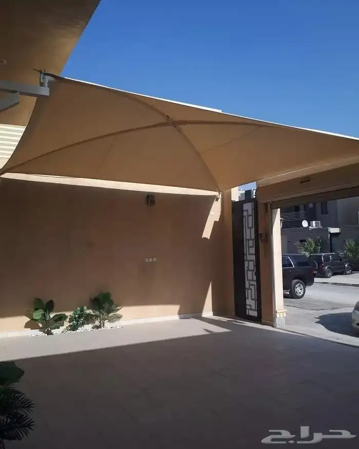 ساتر ومظلات جدة للسيارات والجلسات وتغطية الاحواش والممرات 7