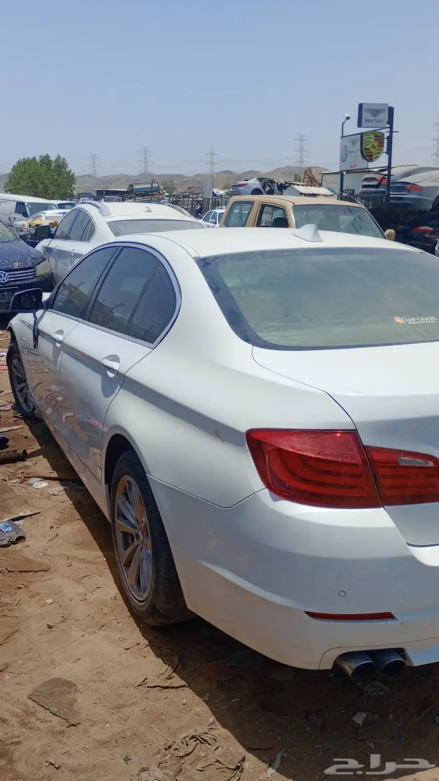 بي ام دبليو 520i bmw تشليح BMW الفئة الخامسة 6