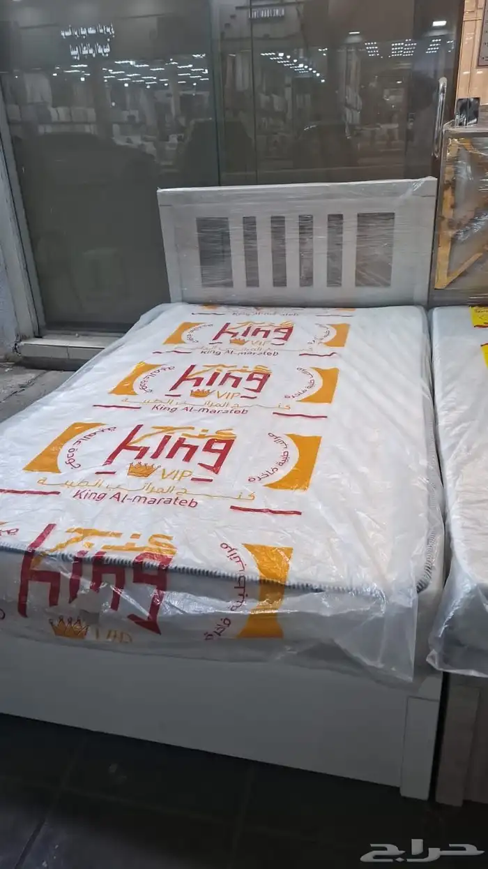 مراتب سرير نفرين سراير خشب تفصيل وجاهز جديده 21