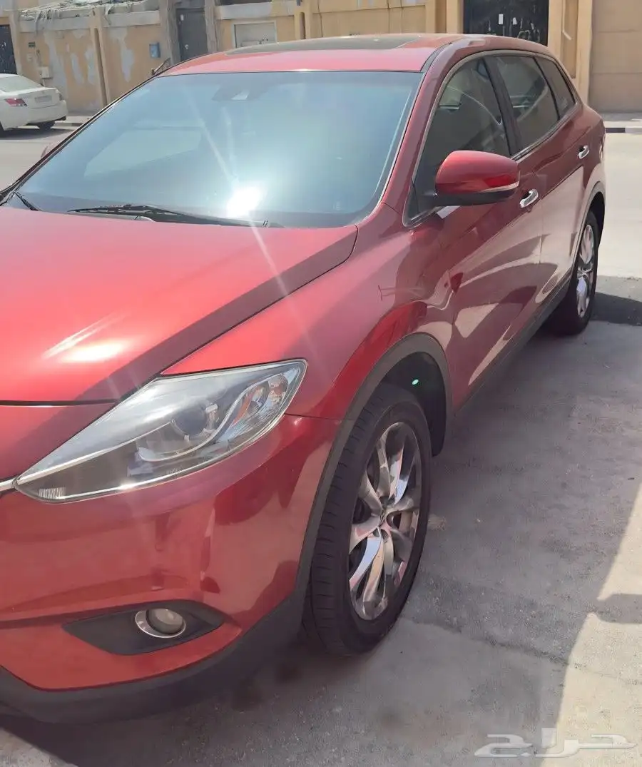 Mazda CX 9 Red 2014 full option for immediate sale 2