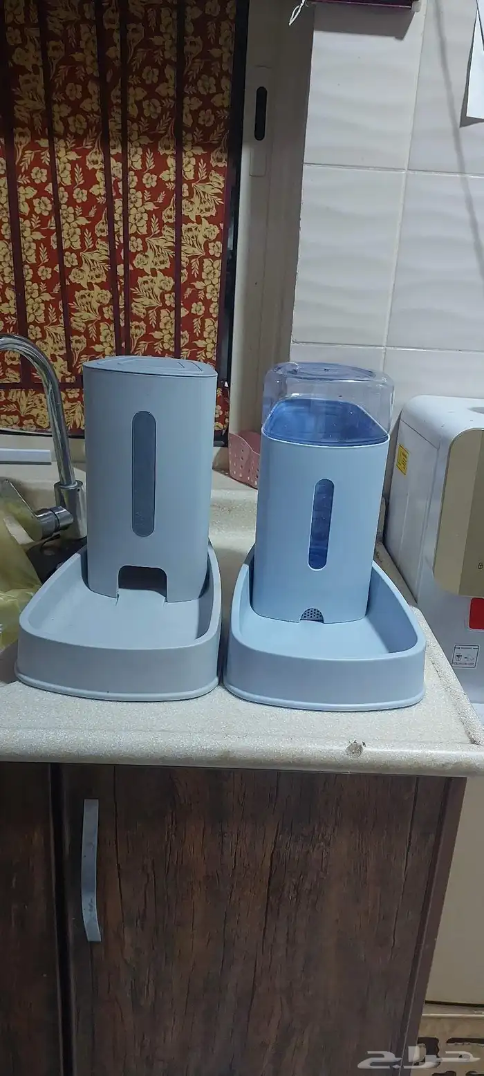 ملحقات قطط احواض اكل صندوق مع بوكس فضلات 2