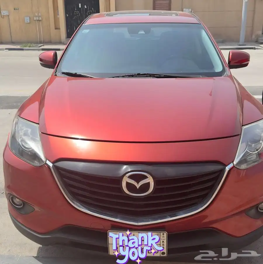 Mazda CX 9 Red 2014 full option for immediate sale 0