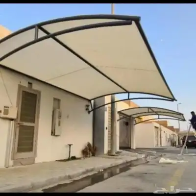 حداد سواتر مظلات سيارات سواتر احواش 3