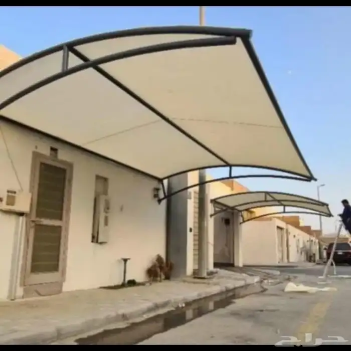حداد سواتر مظلات سيارات سواتر احواش 3