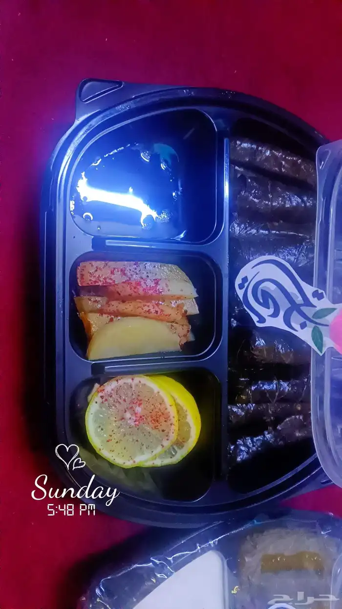 ورق عنب شهي بالصوص الابيض 1