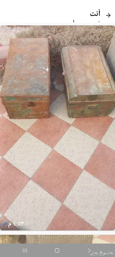 صناديق حديد تراثية 2