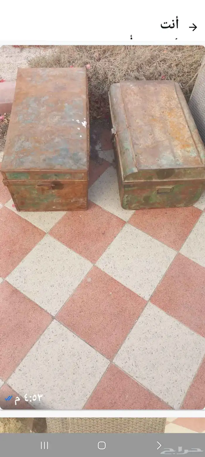 صناديق حديد تراثية 2