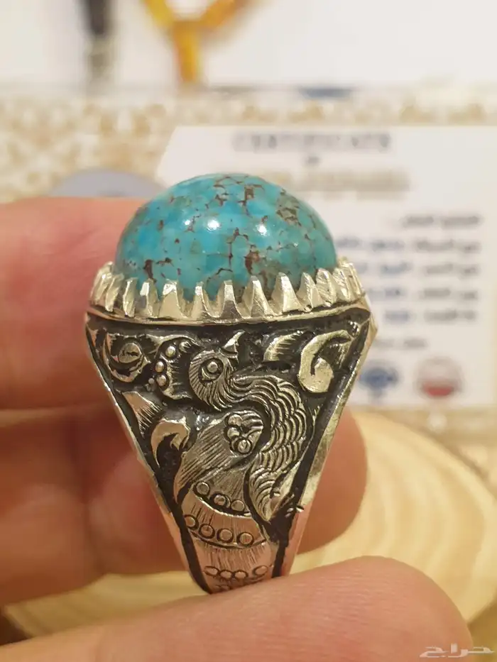 خاتم فيروز نيشابوري قبه فاخر 2