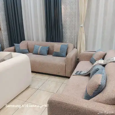 الركن الراقي تفصيل جميع انواع لكنب وستاير وتنجيد جميع الكنب 1