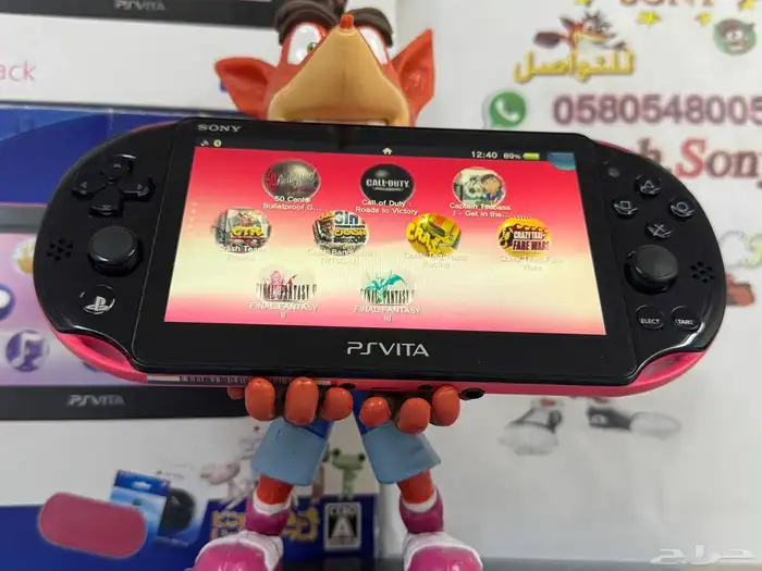 PS Vita نادر ونظيف 12